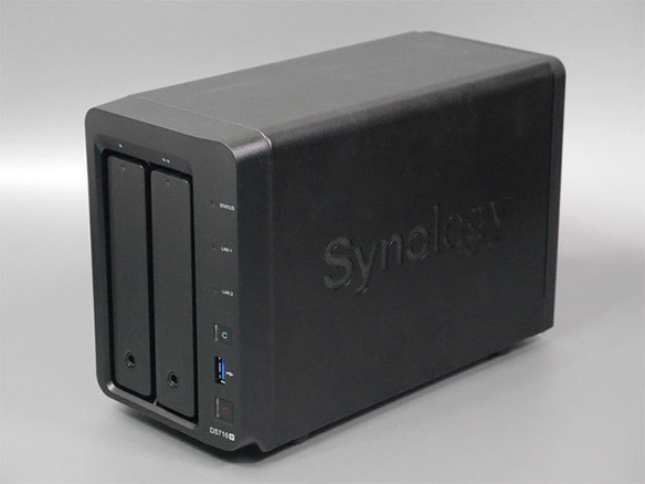 最新NAS OS「DSM 6.0」を搭載し企業の生産性を向上--Synology「DiskStation DS716+」