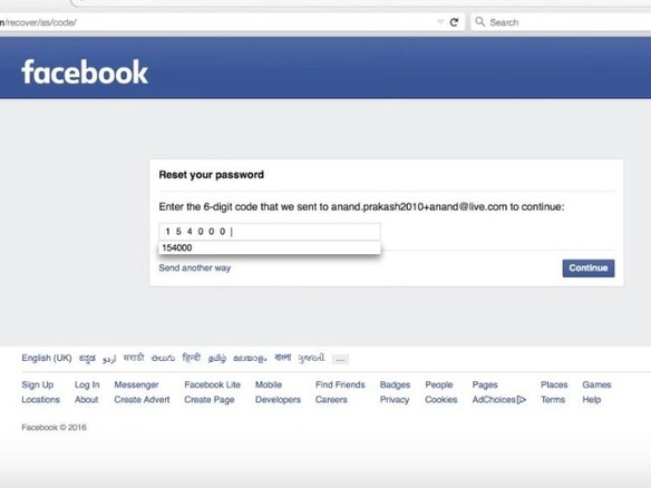 Facebook、アカウントにアクセスされる脆弱性を修正--発見者に1万5000ドル