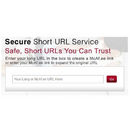 McAfee Secure Short URL Service