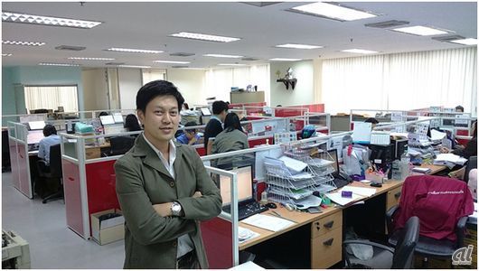 CJ Korea Express （Thailand）の営業マネジャー Panjagorn Gittipongsiri氏