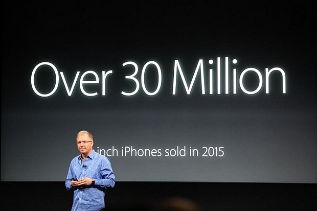 Appleは2015年、4インチのiPhoneを3000万台以上販売した