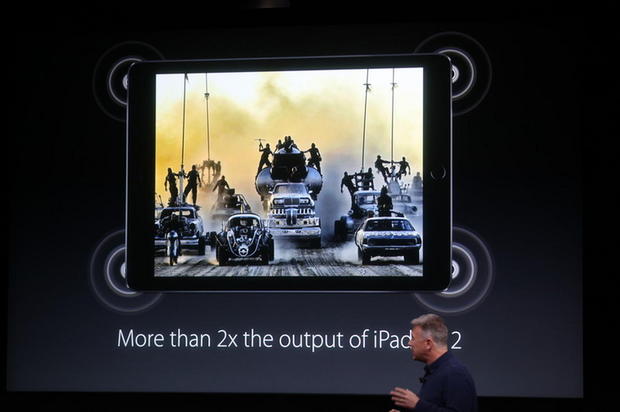 　新iPad Proのオーディオ出力品質はPad Air 2の2倍だ。