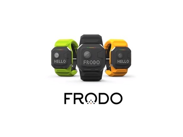 スマートウォッチ風アクションカメラ「Frodo」--手間いらずのビデオ自動編集