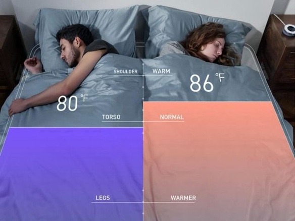 快眠を約束するスマート電気敷布「MOORING」--睡眠トラッキング機能も