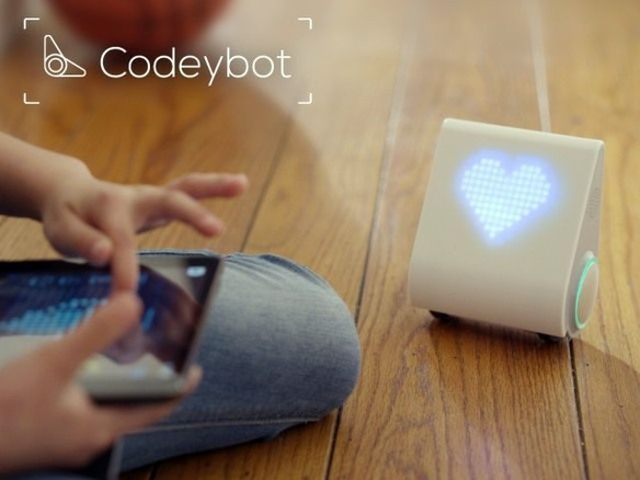 プログラミング学習用ロボット「Codeybot」--Google Blocklyベースの言語で