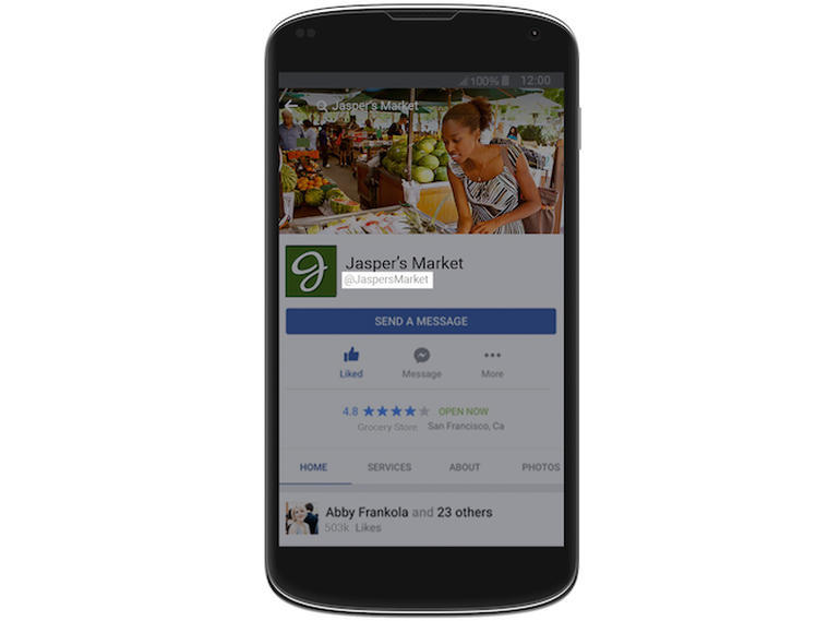 Facebook Pageのユーザー名