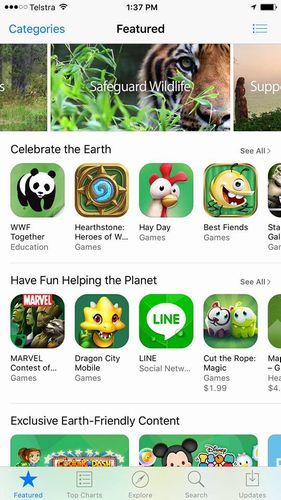 アップルの「Apps for Earth」