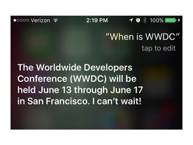 アップル開発者会議「WWDC 2016」、米国時間6月13日から--「Siri」が明らかに