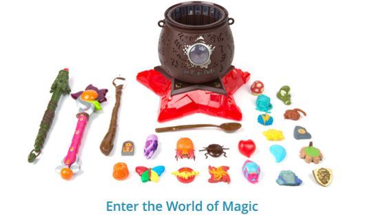 ARで遊べる魔法の鍋や杖（出典：Indiegogo）