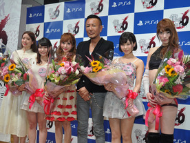 PS4「龍が如く6」を彩るキャバクラ嬢役の美女5人--1000人以上から選ばれた出演者たち