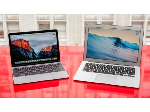 新12インチ「MacBook」対「MacBook Air」--購入時に注目すべき主な違い