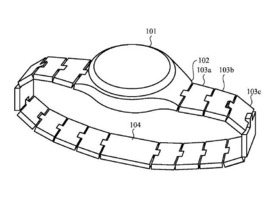 「Apple Watch」の機能はバンドで拡張--アップルのモジュラー式バンド特許が公開