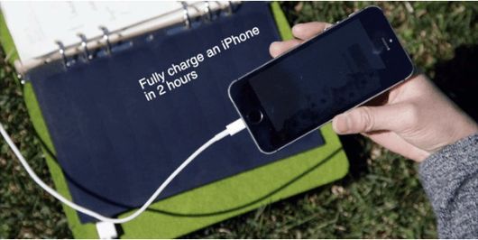 約2時間でiPhone 6をフル充電（出典：Kickstarter）