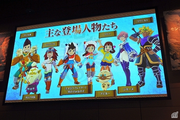 Cmキャラにdaigoさん テレビアニメは10月から 3ds モンハン ストーリーズ 発表会 4 23 Cnet Japan