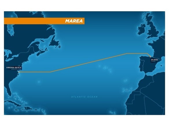 MSとFacebook、大西洋横断海底ケーブルの敷設で提携