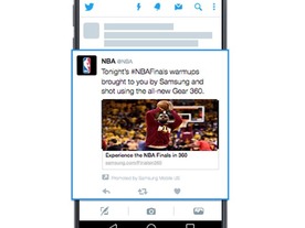 Twitter、NBAファイナルの360度動画を提供--サムスン「Gear 360」で撮影