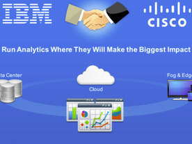 IBMとシスコがIoT分野で提携--「IBM Watson」によるエッジデバイス情報の分析も