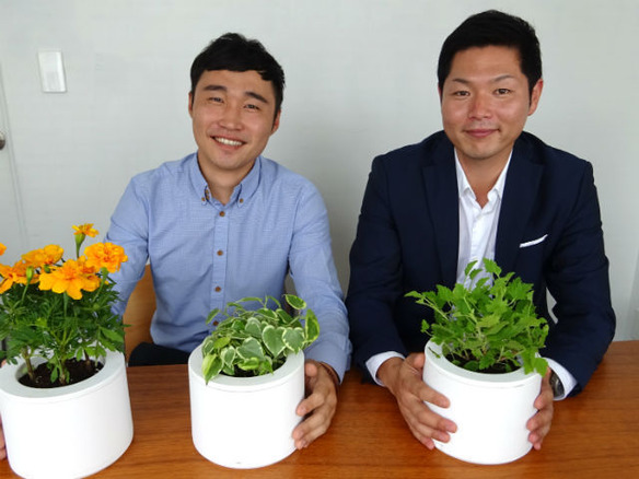 スマホで植物を育てる--韓国スタートアップのIoTスマートプランタ「planty」