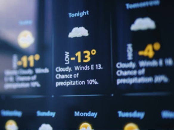 IBM傘下のThe Weather Company、機械学習を応用した気象予報システムを発表
