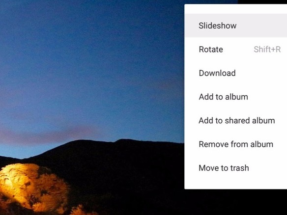 Google Photos にスライドショー機能が追加 Cnet Japan