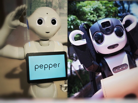 Pepperとロボホン、一緒に暮らすならどっち？