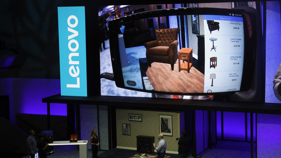 Tangoは室内を3Dで描き出すことができるため、自宅にどんな家具がマッチするかをデジタルで確かめられるかもしれない。