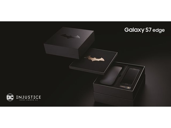 限定100台 バットマンをモチーフとした Galaxy S7 Edge Injustice Edition Cnet Japan