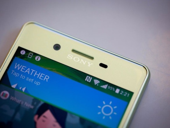「Xperia X Performance」を写真で見る--ソニー新スマートフォンのデザインと特徴