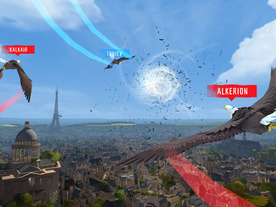 UBI、PS VR「イーグルフライト」を10月13日に発売--オオワシとなってパリを飛行