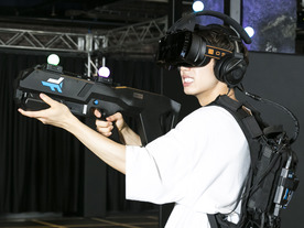 自分の足でVR空間を動き銃を撃つ快感--東京ジョイポリス「ZERO LATENCY VR」を体験