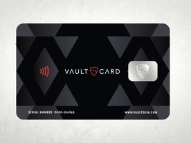 妨害電波でRFIDスキミングを防ぐ「VAULTCARD」--財布に入れておくだけ