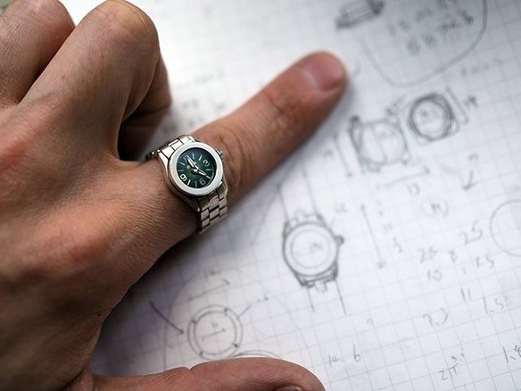 “指”で時を知る新感覚のジャパンメイド指時計「moco」