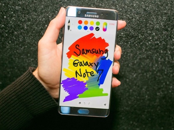 サムスン、新型ファブレット「Galaxy Note 7」を発表