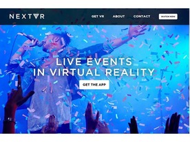 ソフトバンク、VR映像のライブ配信を手がけるNextVRへ出資