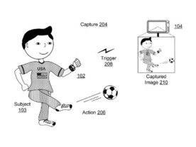 サッカーでボールを蹴る瞬間が自撮りできる技術--Googleの特許が成立
