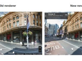 「Googleマップ」でストリートビューのレンダリングが改良--表示がスムーズに