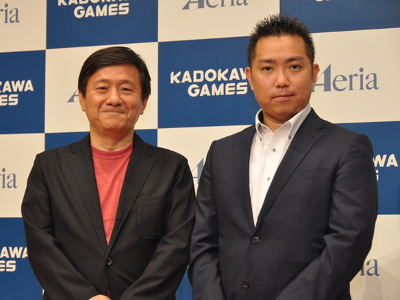 角川ゲームス、アエリアとの協業によるスマホゲームを発表--TGS2016情報も公開