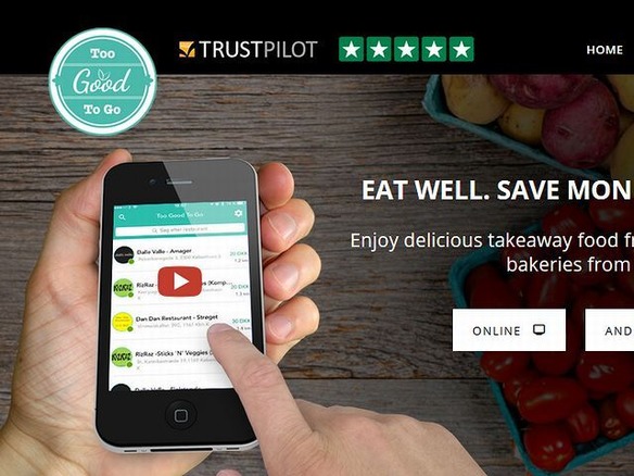 レストランと消費者をつなぐマッチングアプリ「Too Good to Go」が食品ロスを減らす