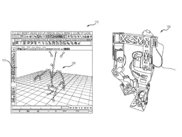 アニメのキャラクターを模倣して歩くロボットに必要な技術--ディズニーが特許を取得