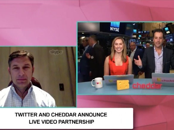 Twitter、株式情報をライブ配信へ--ニュース新興企業Cheddarと提携