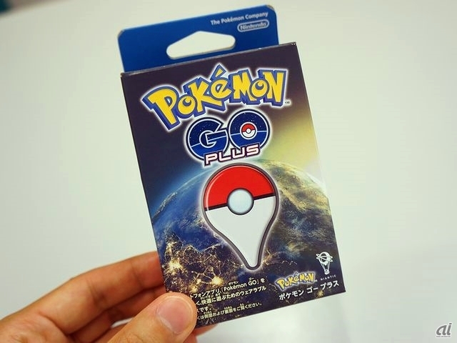 　「Pokemon GO Plus」のパッケージ。