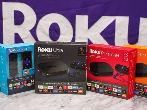 Roku、4K対応など5種類のストリーミング製品を発表--30ドルから