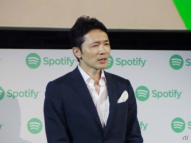Spotify JAPAN代表取締役社長の玉木一郎氏