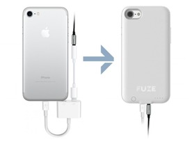 iPhoneにイヤホンジャックを取り戻せ！--3.5mmジャック付きバッテリ内蔵ケース「Fuze」