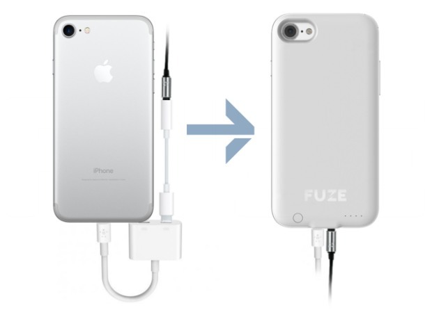 Iphoneにイヤホンジャックを取り戻せ 3 5mmジャック付きバッテリ内蔵ケース Fuze Cnet Japan