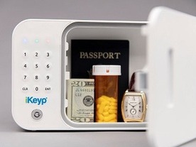 薬の安全な保管と定期的な服用を両立させるスマートな金庫「iKeyp」