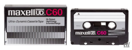 カセットテープ「UD」のデザインを復刻版