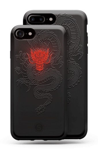 龍の顔が恐ろしげに赤く輝く「DRAGON」（出典：Kickstarter）