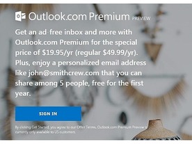 「Outlook.com Premium」のパブリックプレビューが米国でリリース