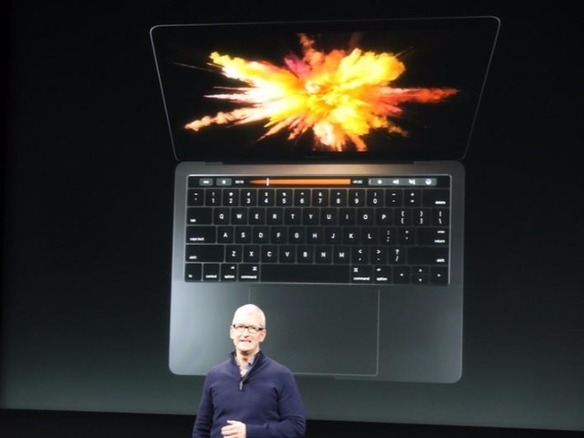 写真で見るアップルの「hello agian」イベント--新型「MacBook Pro」登場